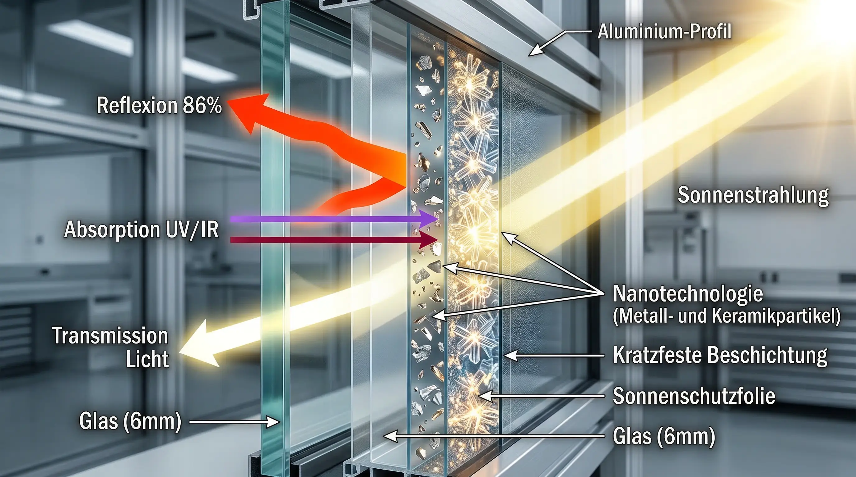 Sonnenschutzfolien Wien